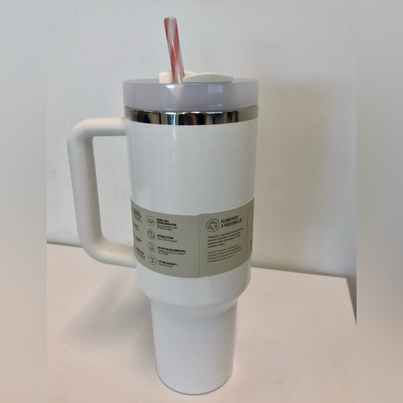 Stanley Mistletoe Twist Limited Quencher H2.0 Flowstate Tumbler 40 OZ (Christmas - Picture 2 of 5